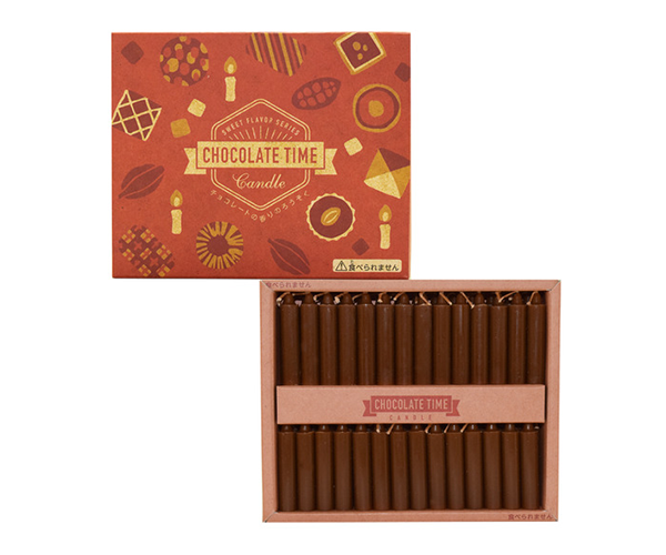 CHOCOLATE TIME　チョコレートキャンドル　56本入