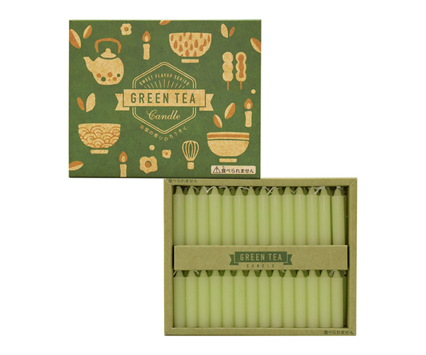 GREEN TEA　緑茶キャンドル　 56本入